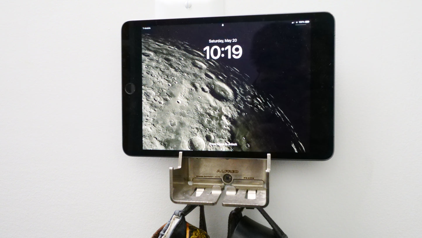 The Stainless Steel "Alfred" Backpack Hanger