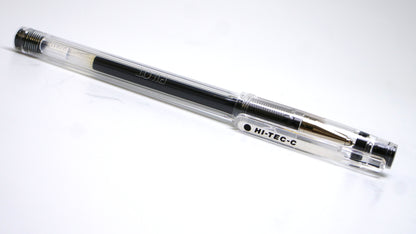 Individual Pilot Hi-Tec-C Gel Ink Pens, Black Ink