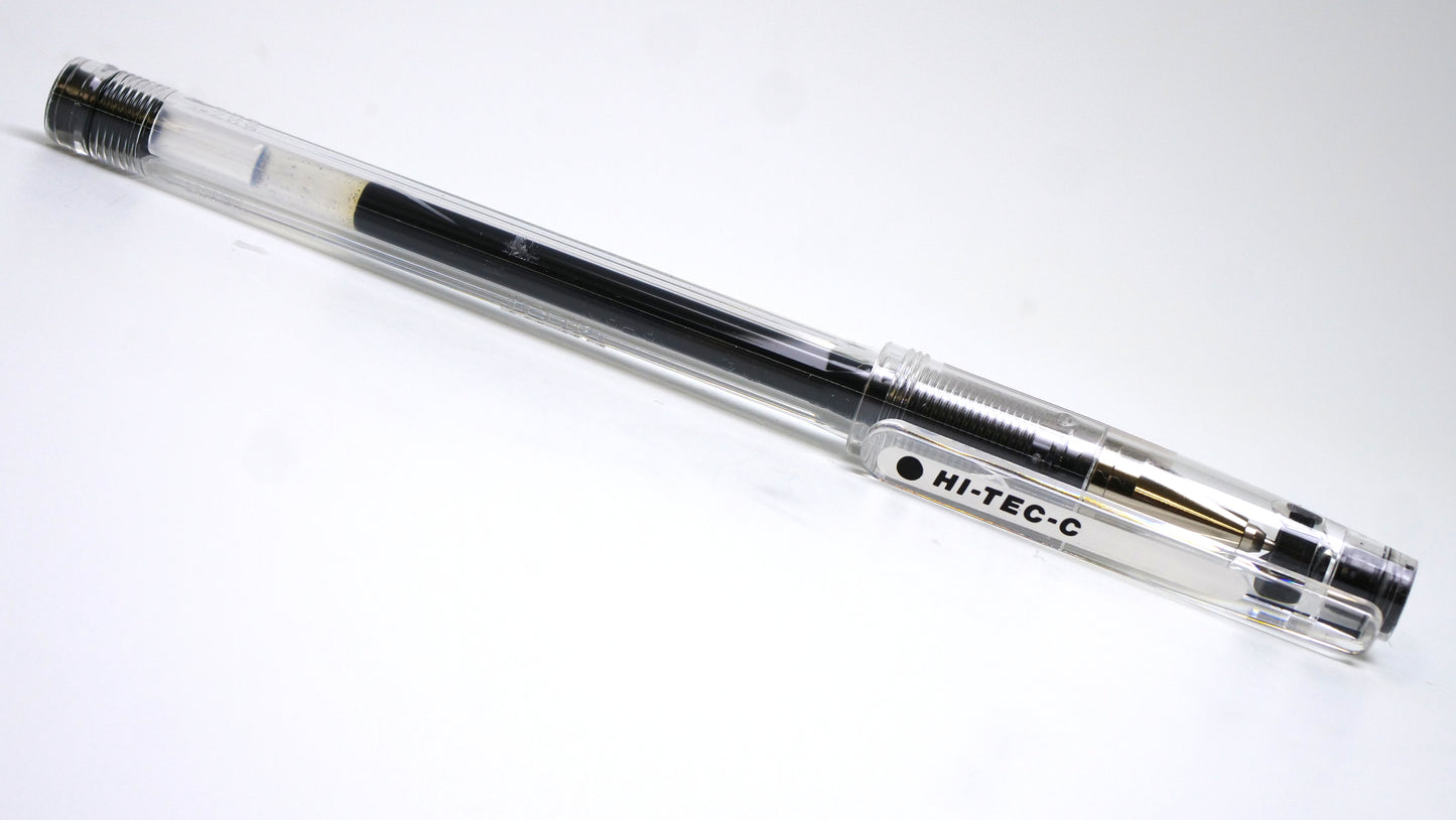Individual Pilot Hi-Tec-C Gel Ink Pens, Black Ink