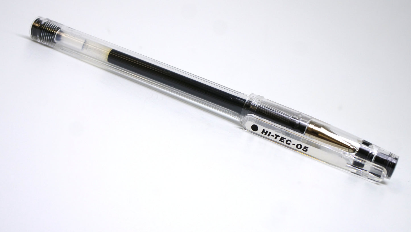 Individual Pilot Hi-Tec-C Gel Ink Pens, Black Ink
