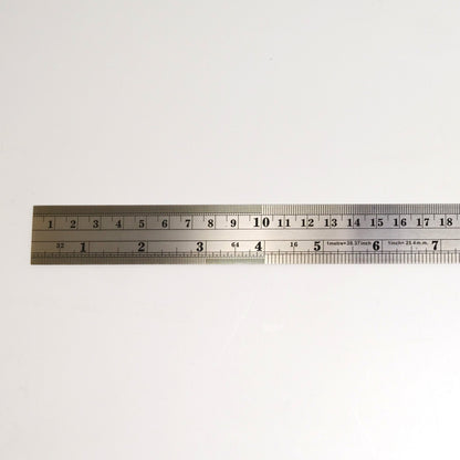 Stainless Steel Ruler 3 Pack  15cm/6"  30cm/12" 40cm/16"